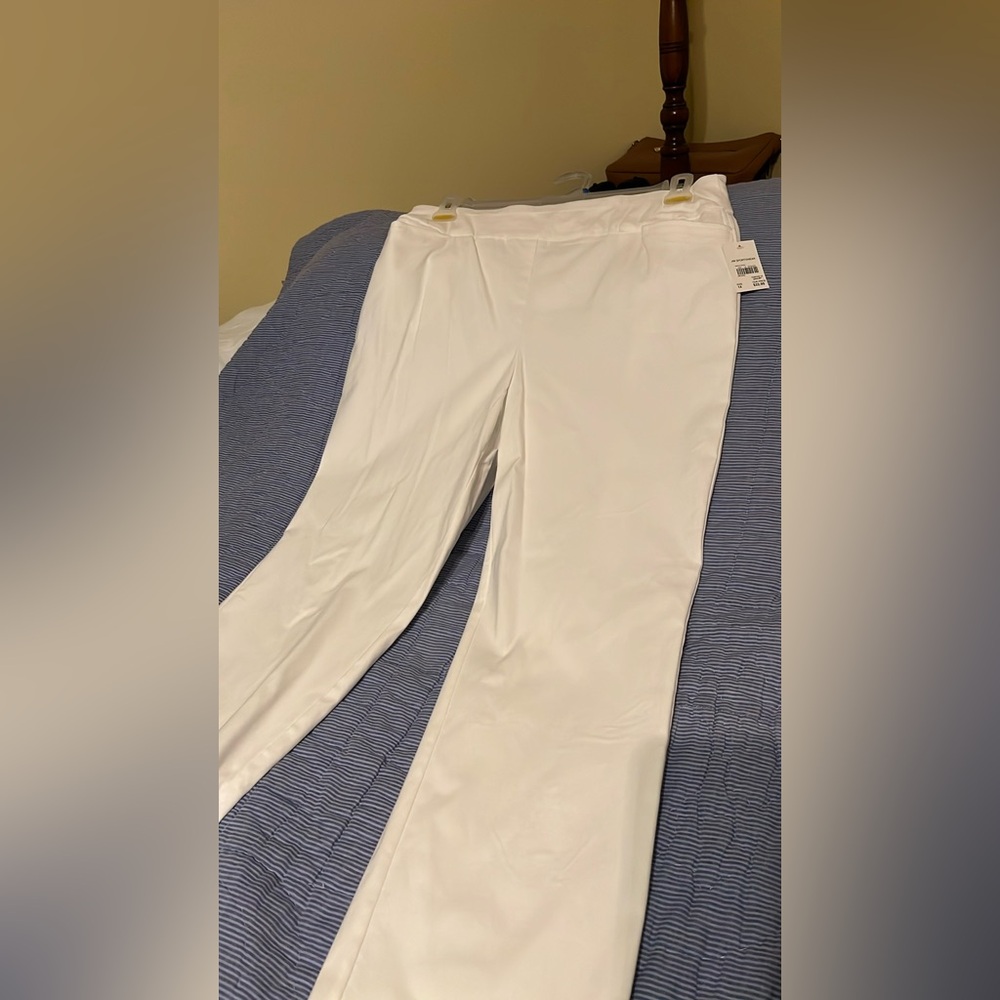 Cato White Ankle Pants